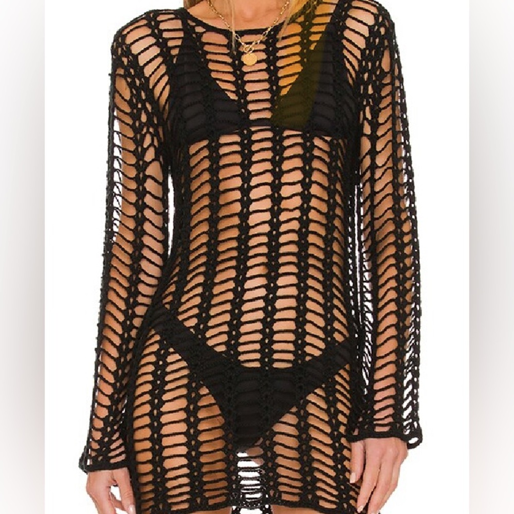 superdown
miranda crochet mini dress